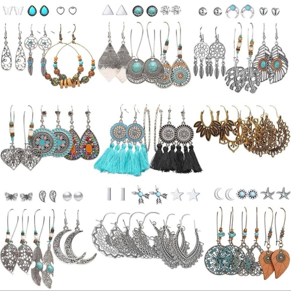 Boho/Western Earrings - Picture 3 of 4